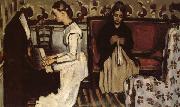 Paul Cezanne Young Girl at the Piano Spain oil painting artist